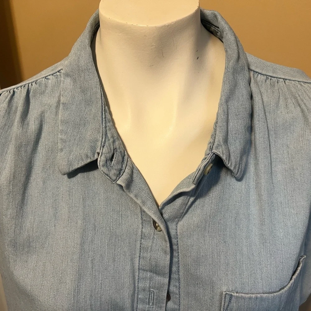 Denim Button Down - Picture 5 of 7